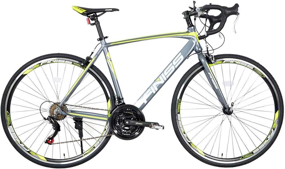 Road Bike with  Shifter System - 700C Wheel 21 Speed with Light Aluminum Alloy Frame, This City Bike with Comfort Ergonomic Saddle is Perfect for Pratice, Fitness and as a Commuter Bicycle.