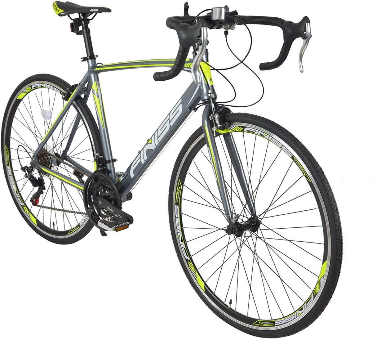 Road Bike with  Shifter System - 700C Wheel 21 Speed with Light Aluminum Alloy Frame, This City Bike with Comfort Ergonomic Saddle is Perfect for Pratice, Fitness and as a Commuter Bicycle.