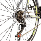 Road Bike with  Shifter System - 700C Wheel 21 Speed with Light Aluminum Alloy Frame, This City Bike with Comfort Ergonomic Saddle is Perfect for Pratice, Fitness and as a Commuter Bicycle.