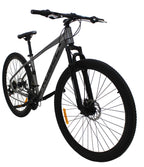 Black Friday Deals! 29 inch Aluminum Alloy Mountain Bike for Adult and Youth, 21 Speed Lightweight MTB H-Hybrid, Black