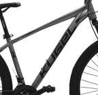 Black Friday Deals! 29 inch Aluminum Alloy Mountain Bike for Adult and Youth, 21 Speed Lightweight MTB H-Hybrid, Black