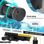 inground swimming pool pump motor strainer generic for hayward replacement 1.0hp