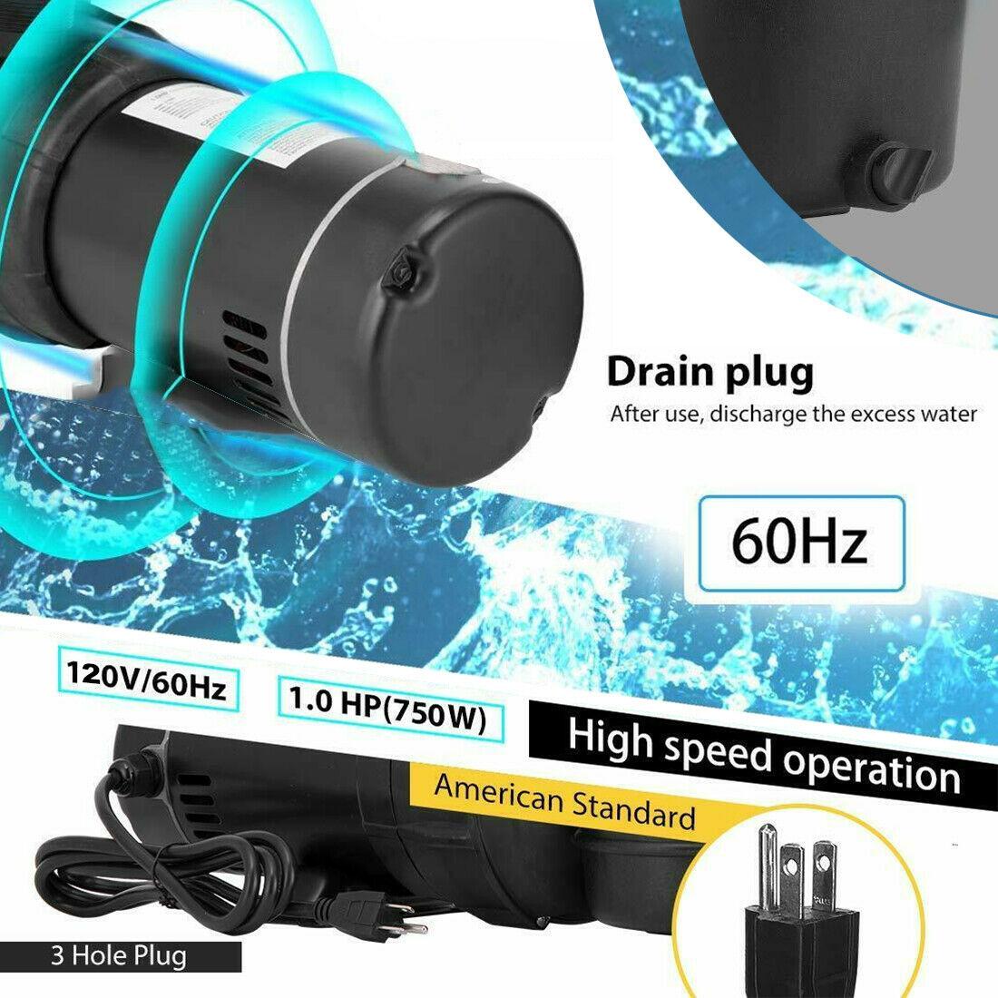 inground swimming pool pump motor strainer generic for hayward replacement 1.0hp