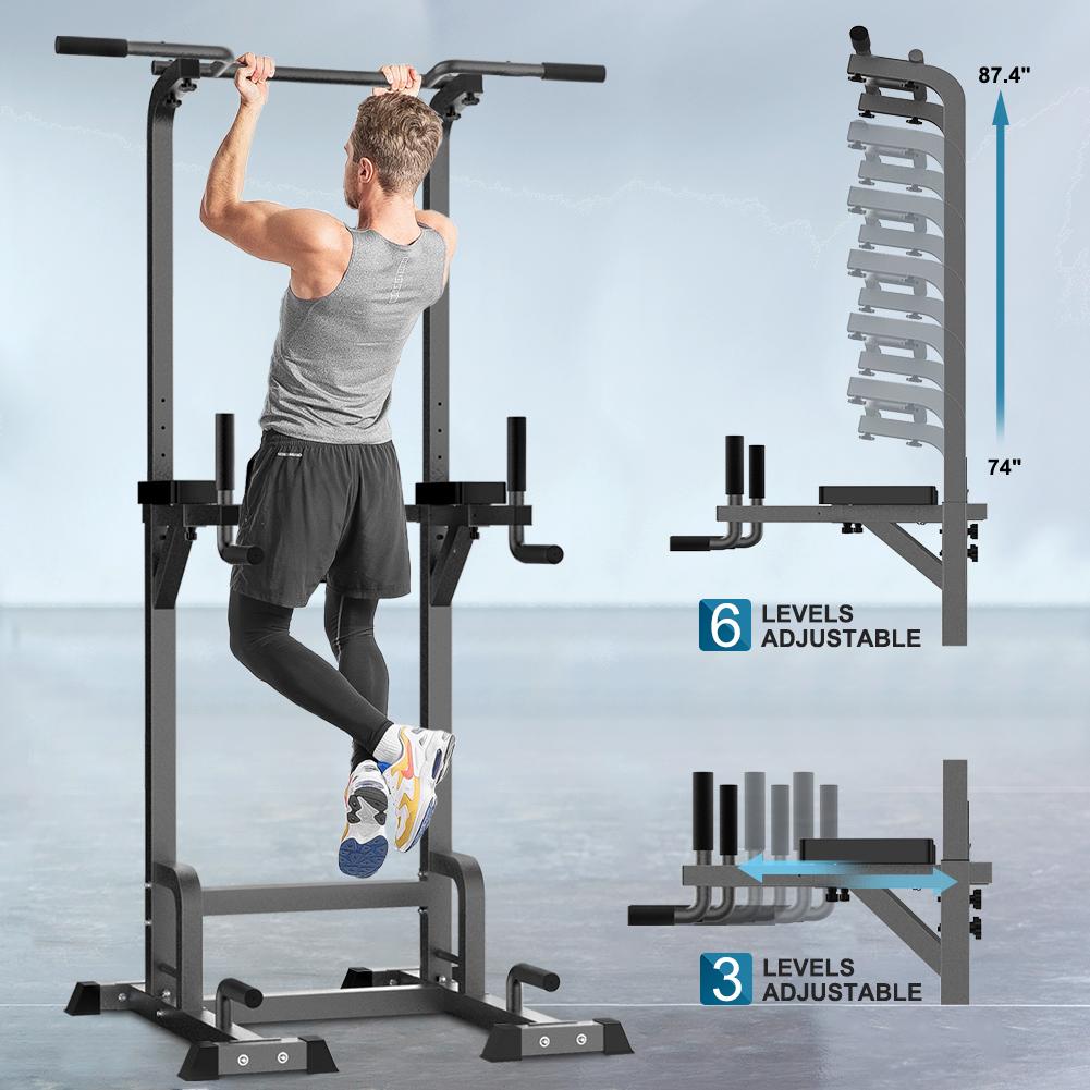 OXYGIE Pull Up Bar for Home Gym Strength Training Workout Equipment, 500lbs