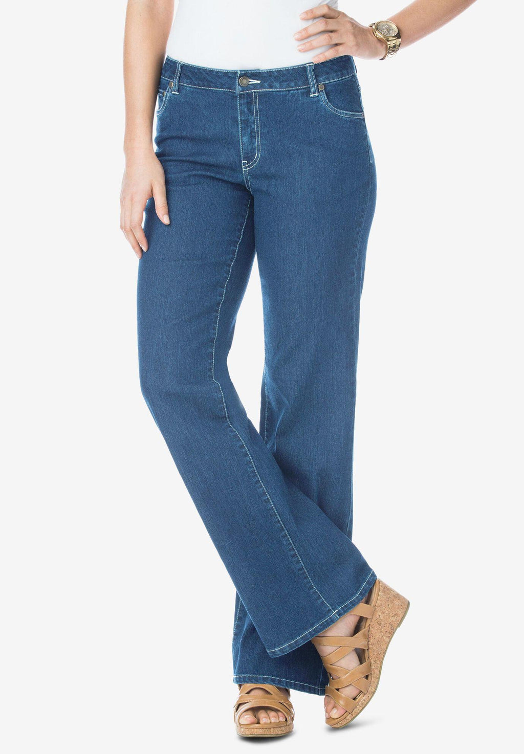 true fit bootcut jeans