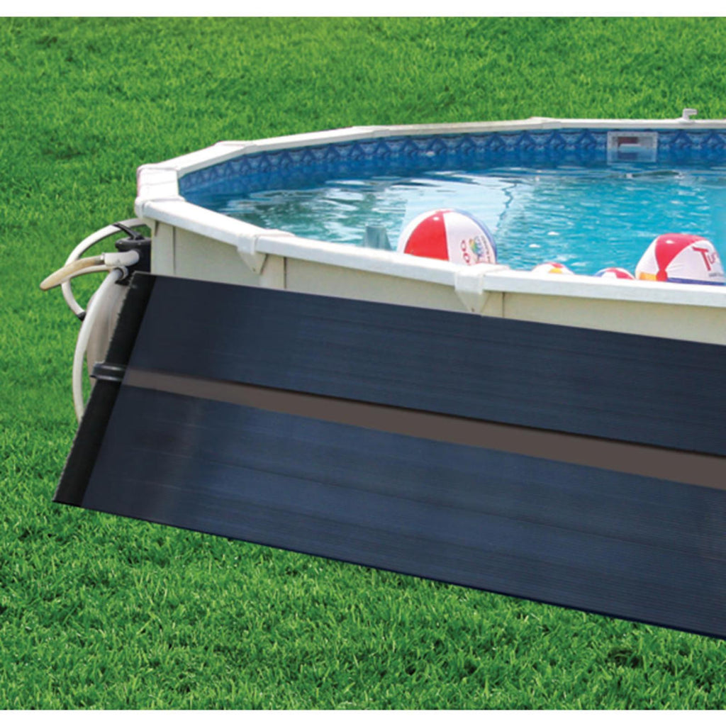 SUNQUEST 1-2' x 20' Solar Swimming Pool Heater with Add-On and Roof/Rack Mounting Kit