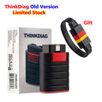 THINKCAR Thinkdiag Full System OBD2 Scanner, All Car 16 Reset Service 1 Year OBD2 Diagnostic Tool Active Test ECU Coding Auto Diagnostic Tool