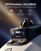 (2026 Upgrade)  YUKA mini 2 1000H Robotic Lawn Mower, for 0.25 Acre, 360° LiDAR + AI Vision, 45% Slope, DropMow, Smart Battery Management,Cutting Heights 2.0"-3.5"