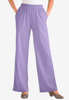7-day knit wide leg pant