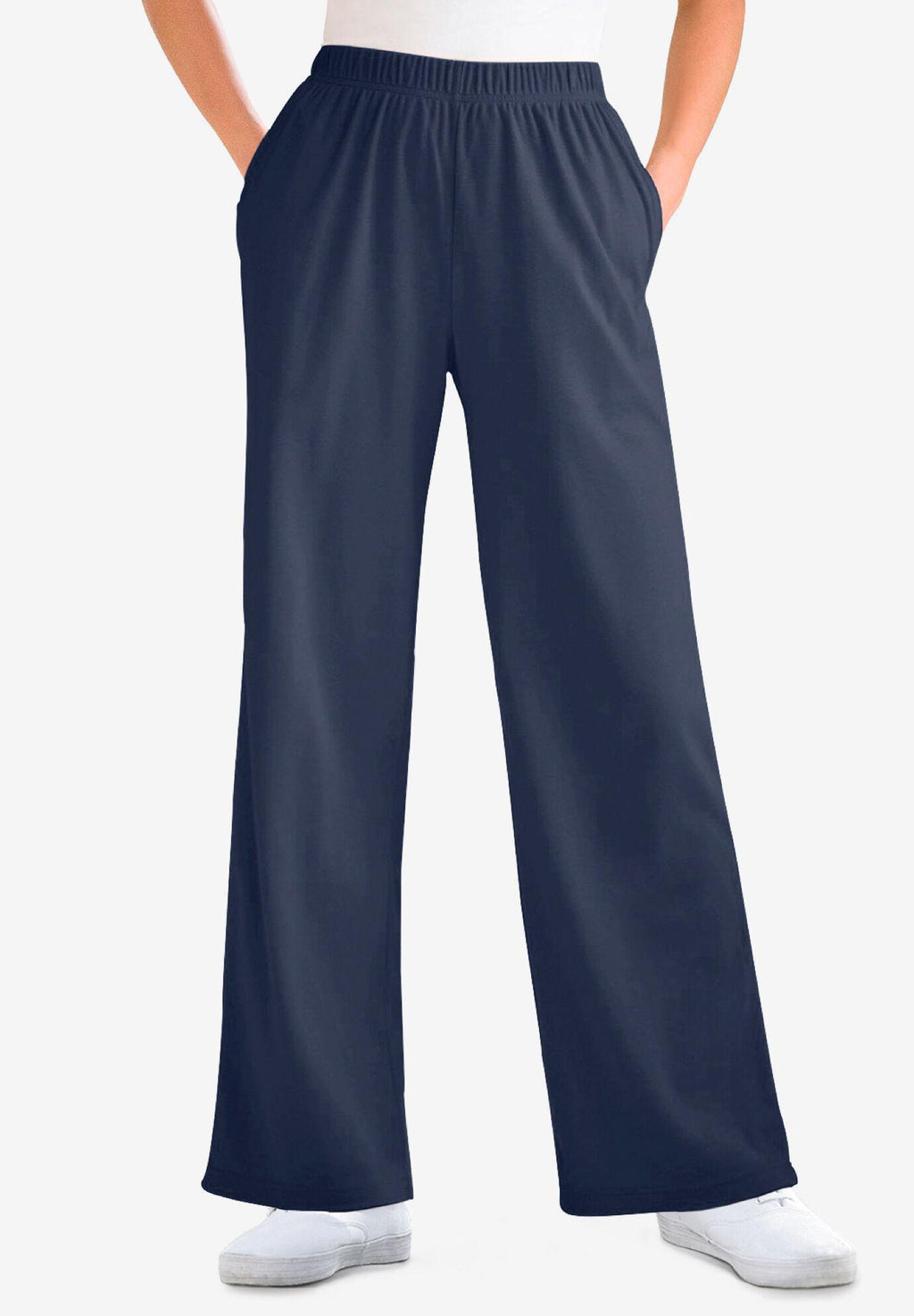 7-day knit wide leg pant