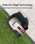 Robot Lawn Mower E15, Auto Mapping,Pure Vision Navigation, Wire RTK Free, Multi-Zone Management, AI 3D Obstacle Avoidance, GPS Anti-Theft, 0.2 Acres, 18° Slope, App Control