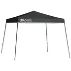 Solo72 11 ft. x 11 ft. Black Slant Leg Canopy