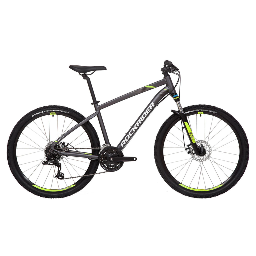 Decathlon Rockrider ST520, Mountain Bike, 27.5", Gray, Medium