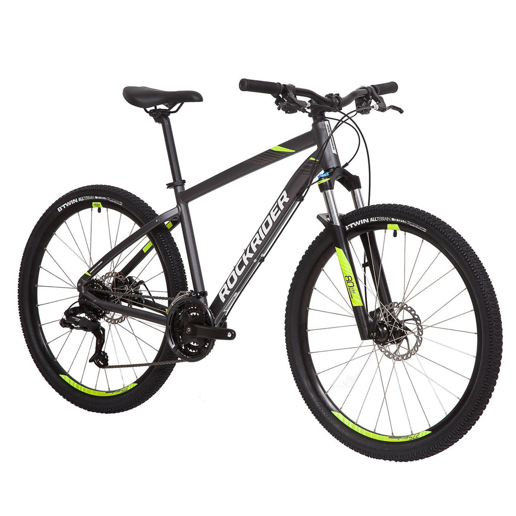 Decathlon Rockrider ST520, Mountain Bike, 27.5", Gray, Medium
