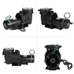 1.5/2.0hp swimming pool pump motor with strainer generic for outdoor replacement