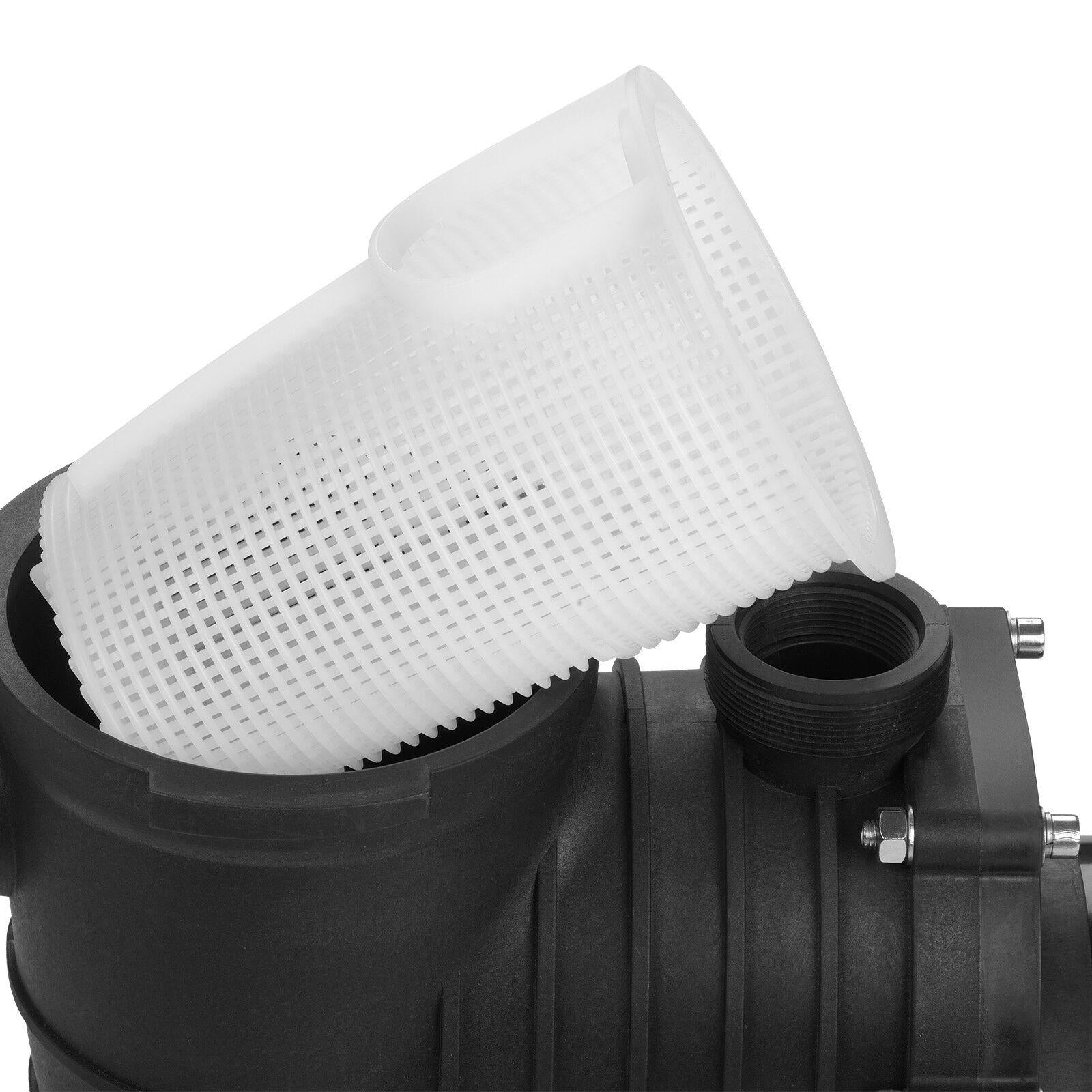 2hp swimming pool pump motor strainer in/above ground 115-230v outdoor 1500w new