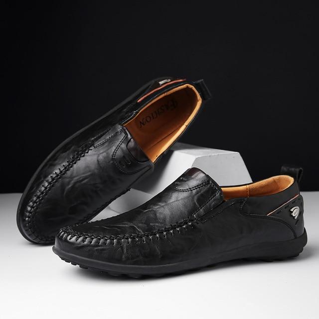 Men's Leather Casual Loafers