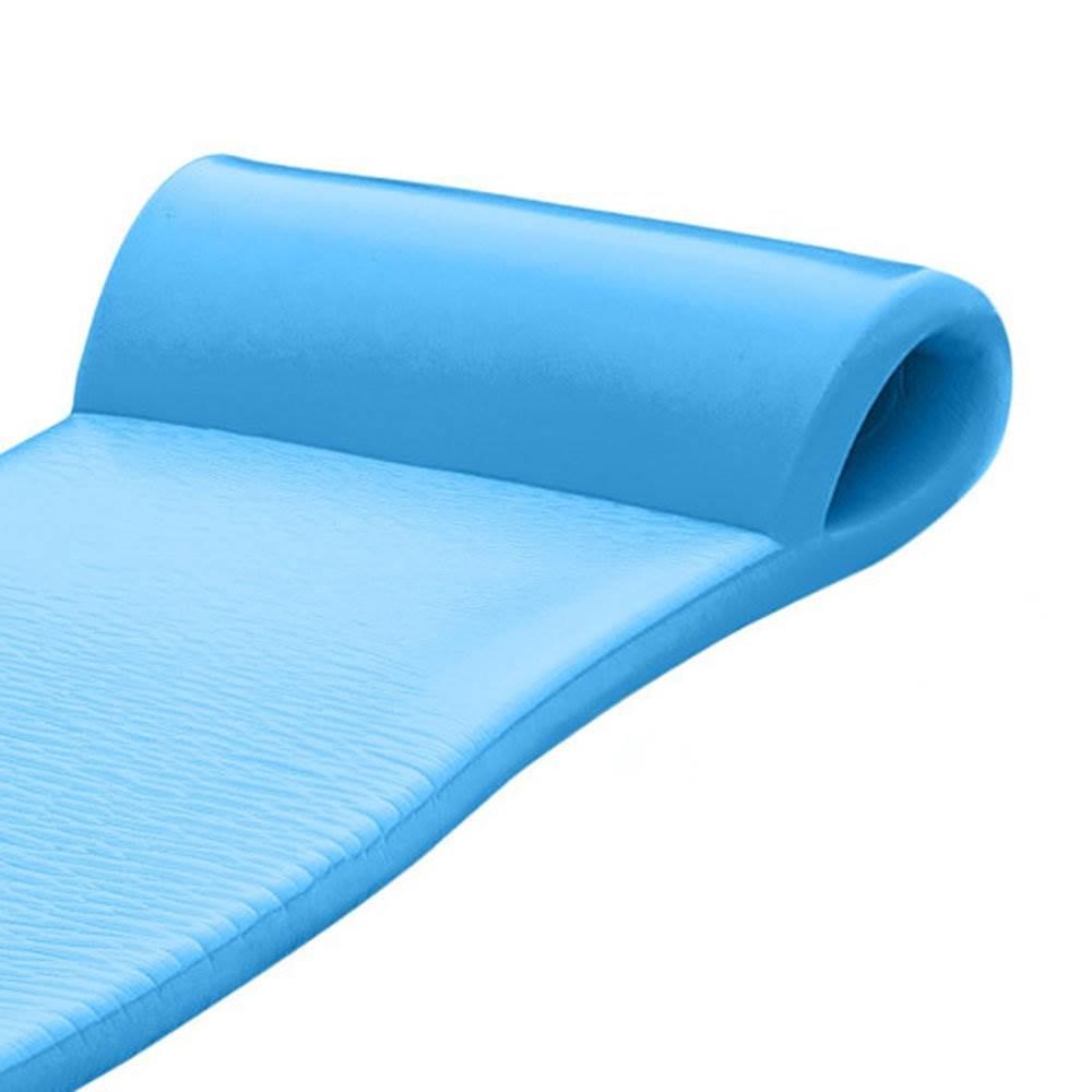 TRC Recreation Sunsation 70" Foam Raft Lounger Pool Float, Bahama Blue (3 Pack)