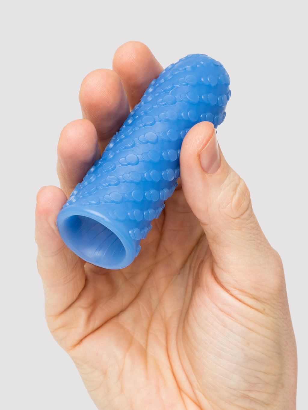 Arcwave Ghost Silicone Reusable Reversible Textured Male Stroker, Blue | Blue