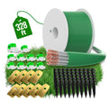 100m/328ft Universal Lawnmower Boundary Wire Contains 50x Lawn Pegs+10x Wire Connectors+9X ium Blades Robotic Lawnmower Wire Compatible with //Worx