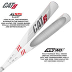 Marucci CAT 8 USSSA Jr Big Barrel Baseball Bat, 28 (-10)