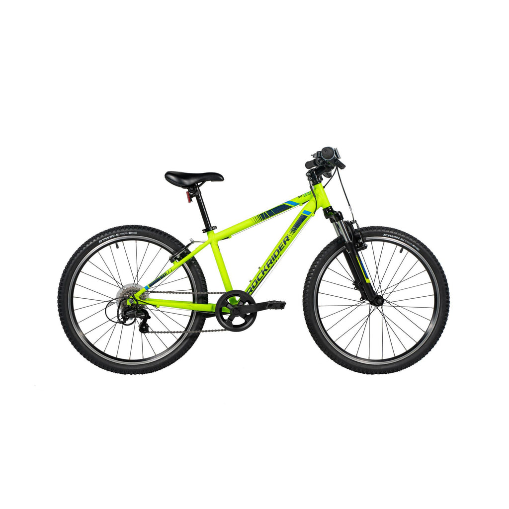 Decathlon Rockrider ST500, Mountain Bicycle, 24 In., Kids 4 Ft. 5 In. to 4 Ft. 11 In.