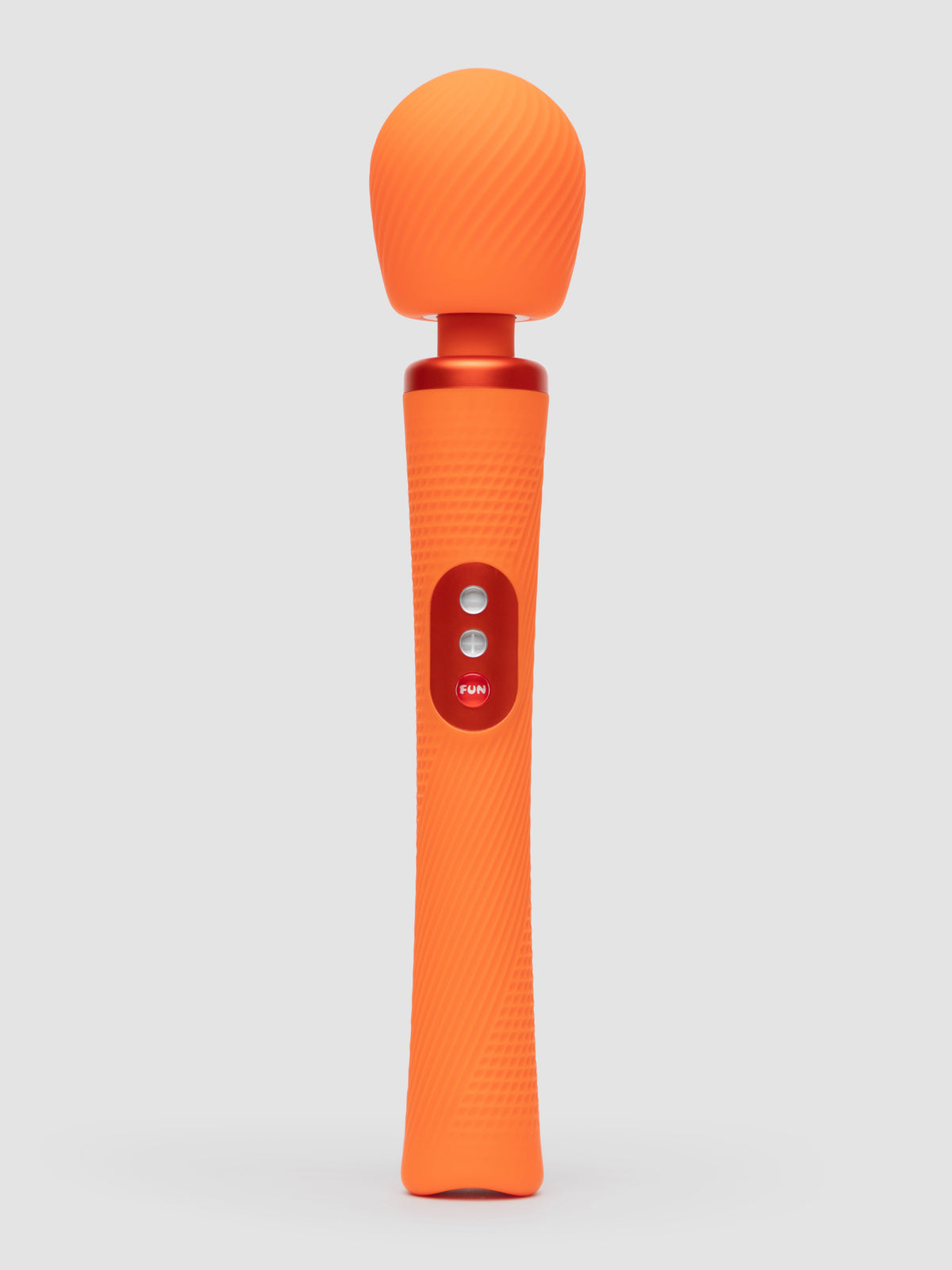 Fun Factory VIM Extra Quiet Silicone Wand Vibrator, Orange