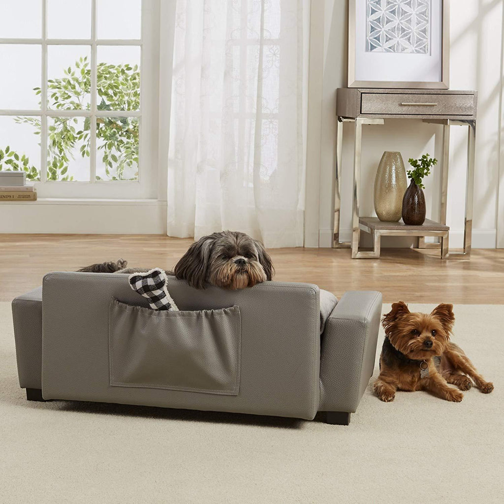 Enchanted Home Pet Grey Scout Pet Sofa