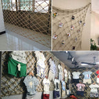 WANIAN Children Safety Anti-Fall Rope Net - Decor Net Children Protection Safety Fence Climbing Woven Rope Non-Slip Endurance Anti-wear Multi-Size Optional (Size : 25M)