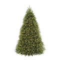 9 ft. Pre-Lit Dunhill Fir Hinged Artificial Christmas Tree with Clear Lights