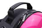 CLOVERPET C0201 Innovative Fashion Bubble Pet Travel Carrier Backpack for Cats Dogs Puppy, Rose, 13.4" LX13 WX16.9 H