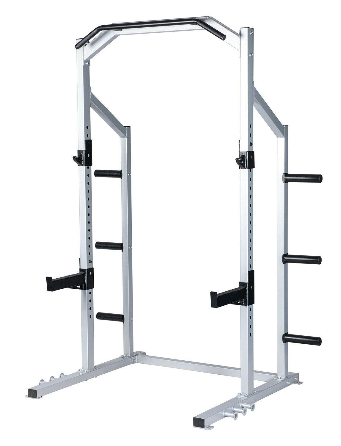 Good Life Apparel Power Rack Weight Lifting Squat Stand Strength Training Home Gym Power Cage