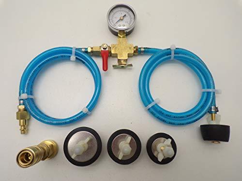 swimming pool pressure test kit; pool leak; pool leak detector; pool leak detection; swimming pool leak; fix a leak