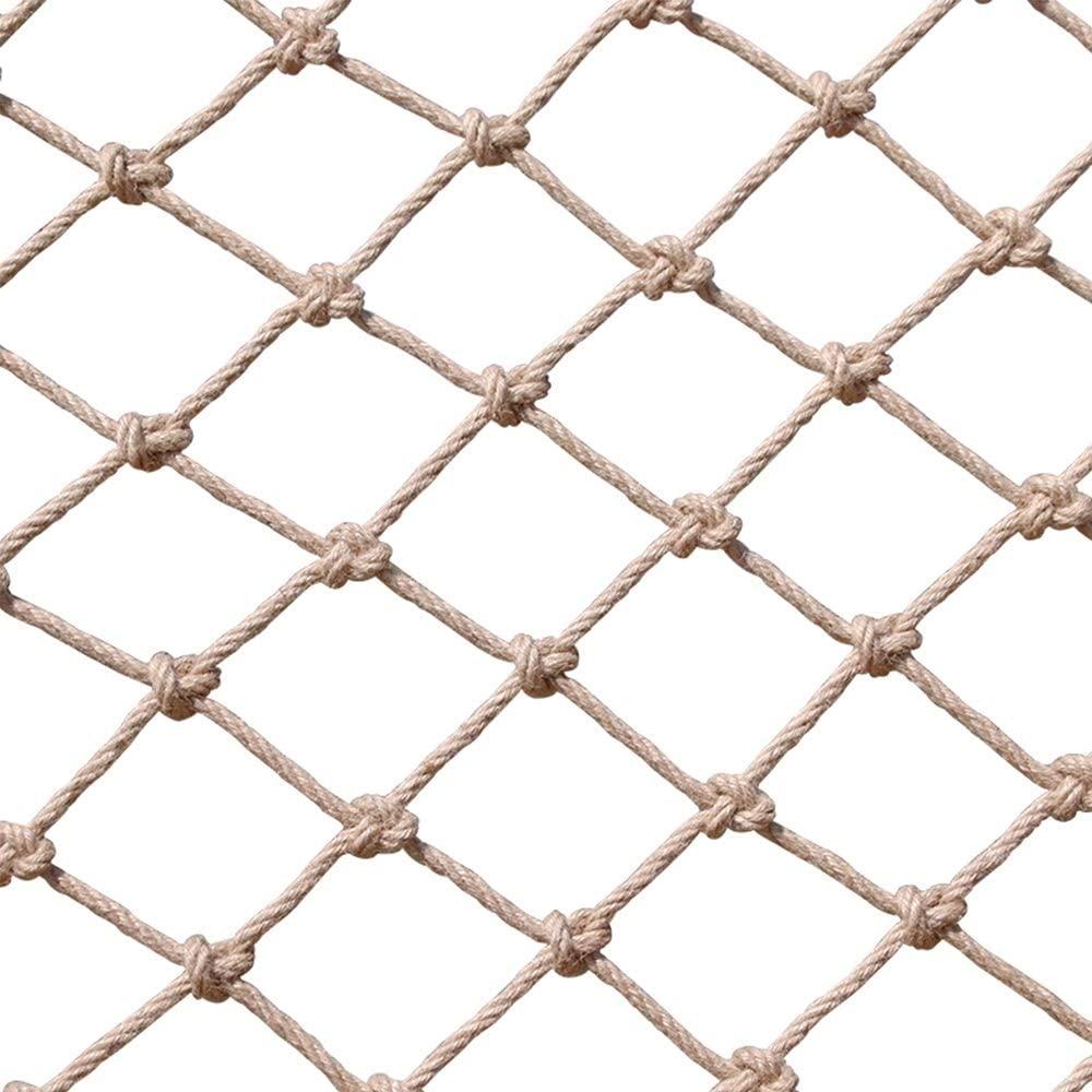 WANIAN Safety Protective Anti-Fall Rope Net - Children Protection Safety Fence Climbing Woven Rope Truck Cargo Trailer Netting Wear-Resistant (Size : 17M)