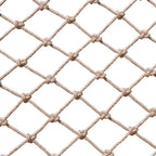 WANIAN Safety Protective Anti-Fall Rope Net - Children Protection Safety Fence Climbing Woven Rope Truck Cargo Trailer Netting Wear-Resistant (Size : 17M)
