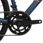 Decathlon Triban RC120, Aluminum Road Bike, Flat Bar, 700c, X Small, Blue