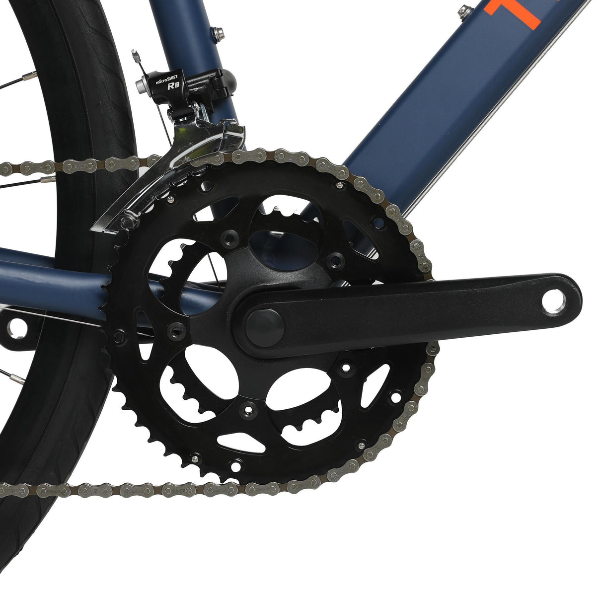 Decathlon Triban RC120, Aluminum Road Bike, Flat Bar, 700c, X Small, Blue