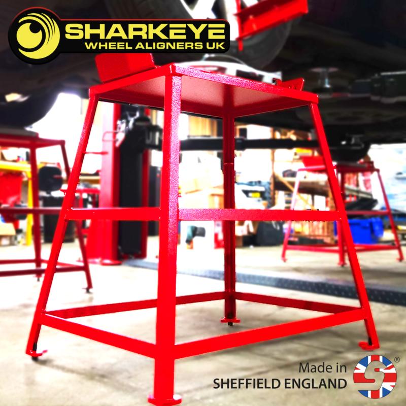 SharkEye 80cm Wheel Alignment Tables.  in Sheffield, England.