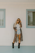 my mind long  cardigan