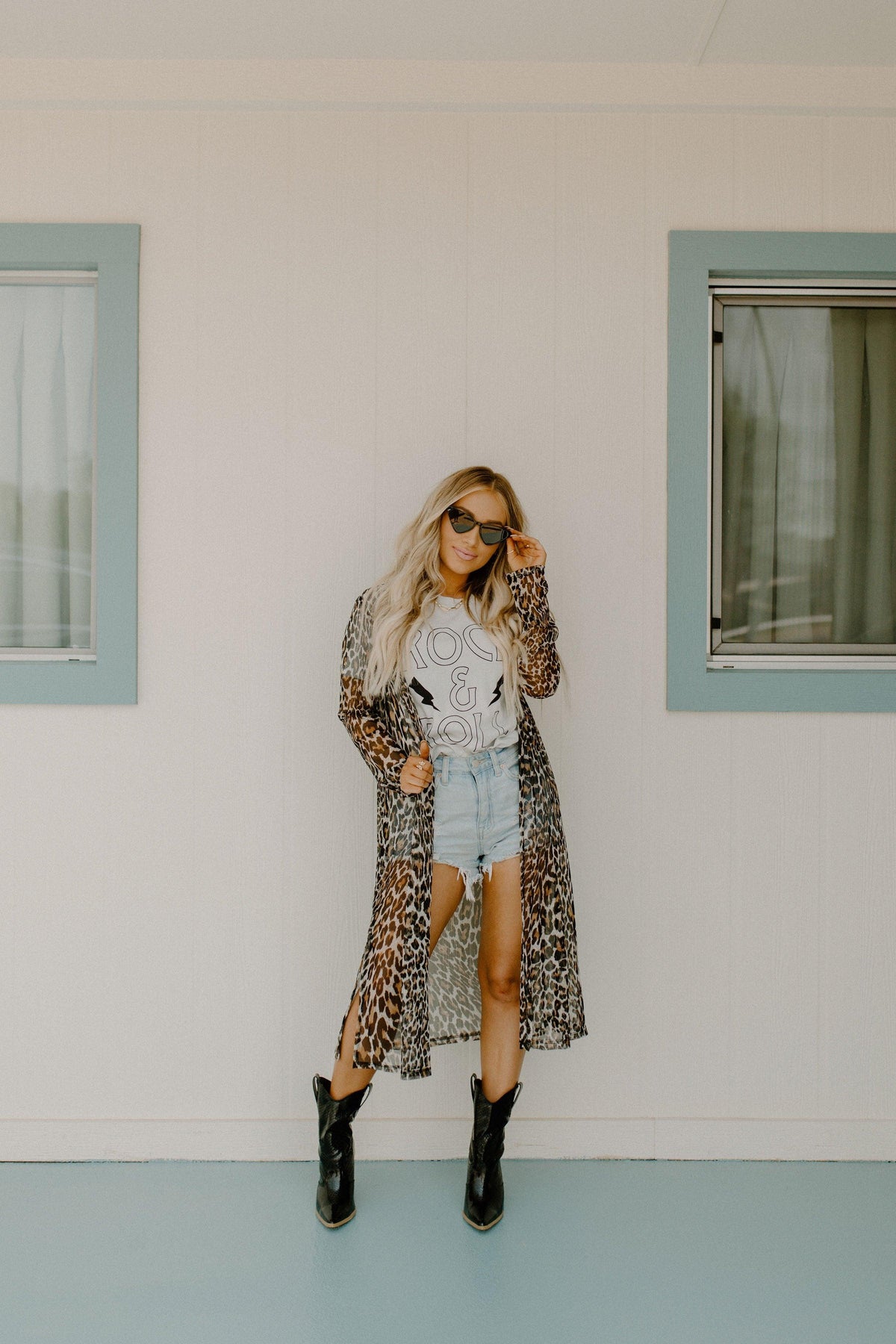 my mind long  cardigan