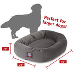 Suede Dog Bed By Majestic Pet Products