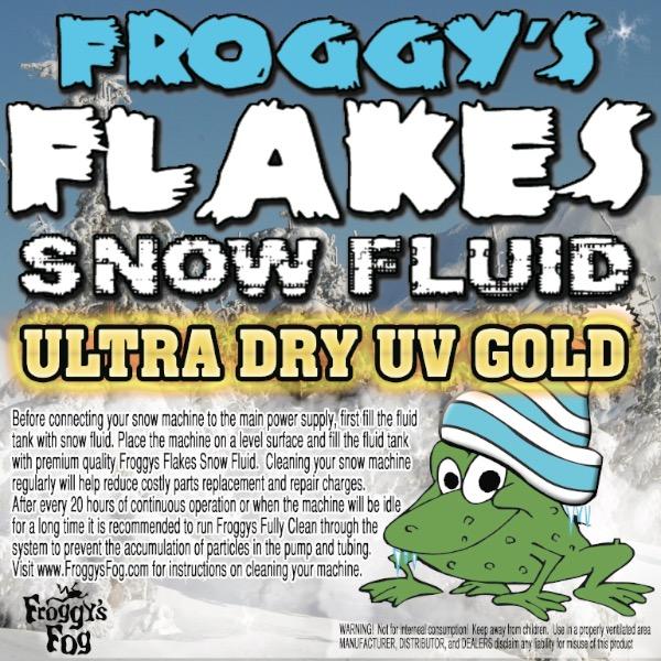 55 Gallon Drum - LONG LASTING Snow Juice Machine Fluid - Froggys Flakes (75 Foot Plus Float / Drop) Slow Evaporation Formula