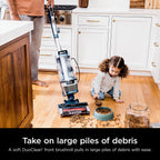 Shark AZ3002 Stratos Upright Vacuum with DuoClean PowerFins, HairPro, Powered Lift-Away, Self-Cleaning Brushroll, &amp; Odor Neutralizer Technology, Navy