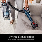 Shark AZ3002 Stratos Upright Vacuum with DuoClean PowerFins, HairPro, Powered Lift-Away, Self-Cleaning Brushroll, &amp; Odor Neutralizer Technology, Navy