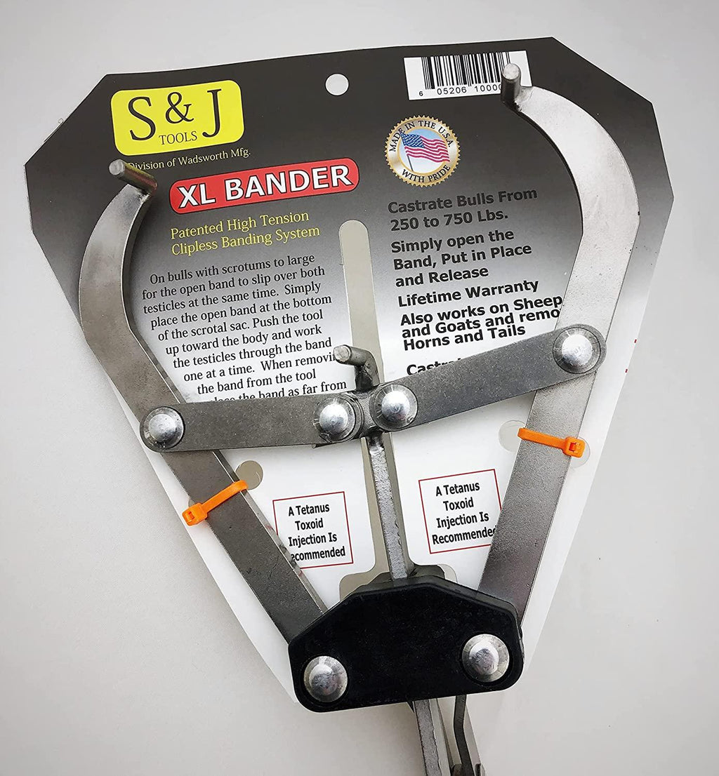 xl band castrator. includes 10 bands - livestock castration