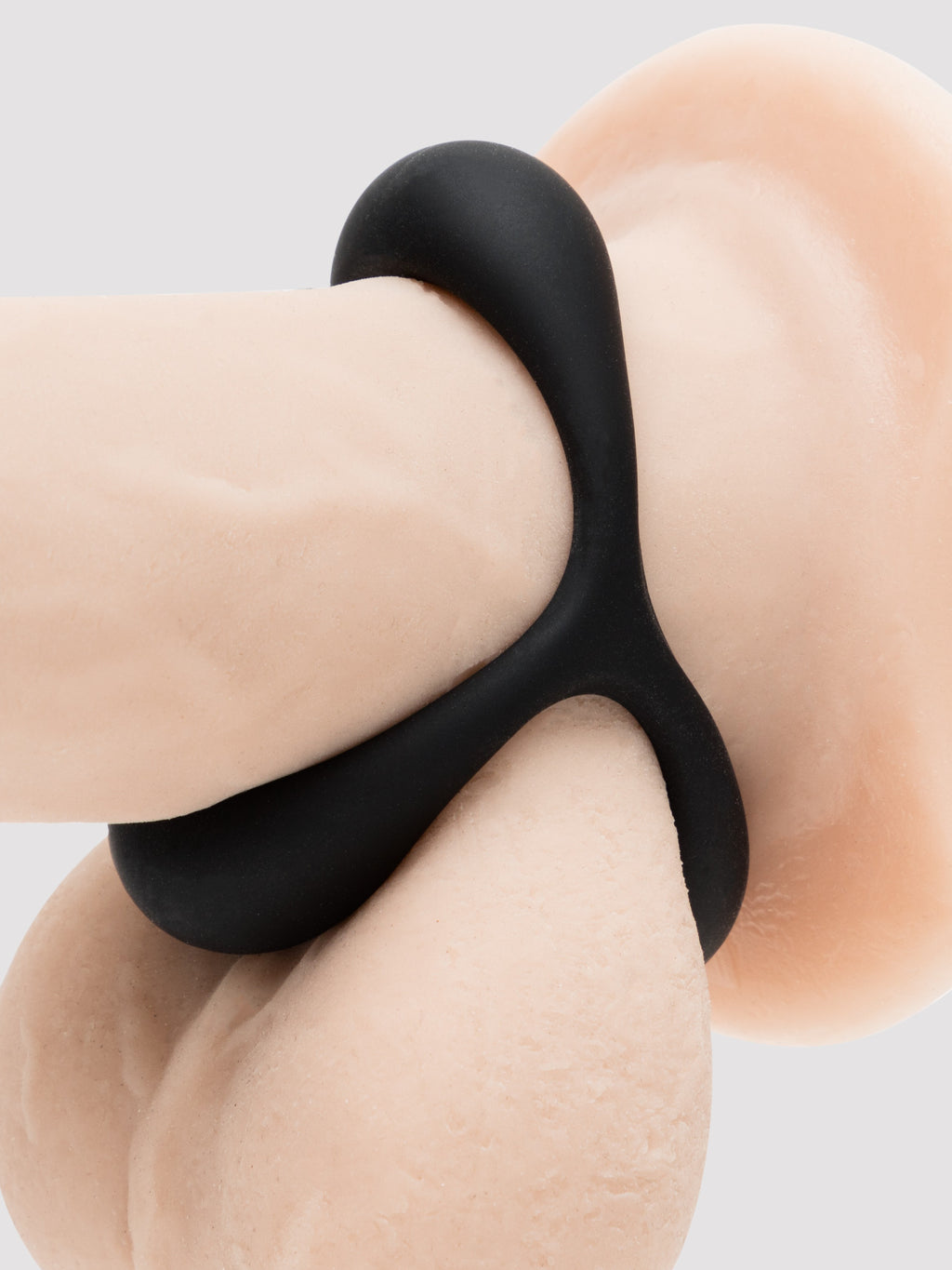 Tracey Cox EDGE Silicone Cock and Ball Sling, Black