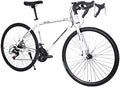 26in Road Bike -s Aluminum Full Suspension 3 Spoke Aluminum Wheels 21 Speed Disc Brakes, 700c