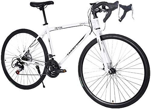 26in Road Bike -s Aluminum Full Suspension 3 Spoke Aluminum Wheels 21 Speed Disc Brakes, 700c
