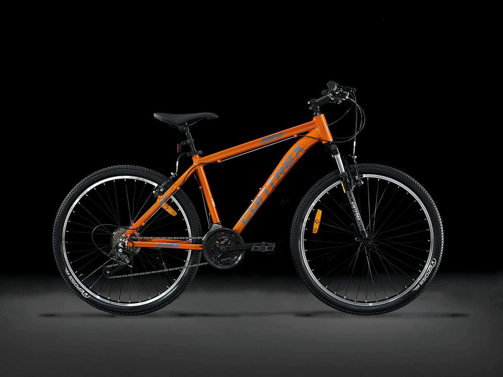 Mountain Bike 26 Inch Wheels,Contrex 21 Speed Aluminum Frame Trail Bicycle with Suspension, Linear Pull V Brakes, Lightweight,for Men Women Adult