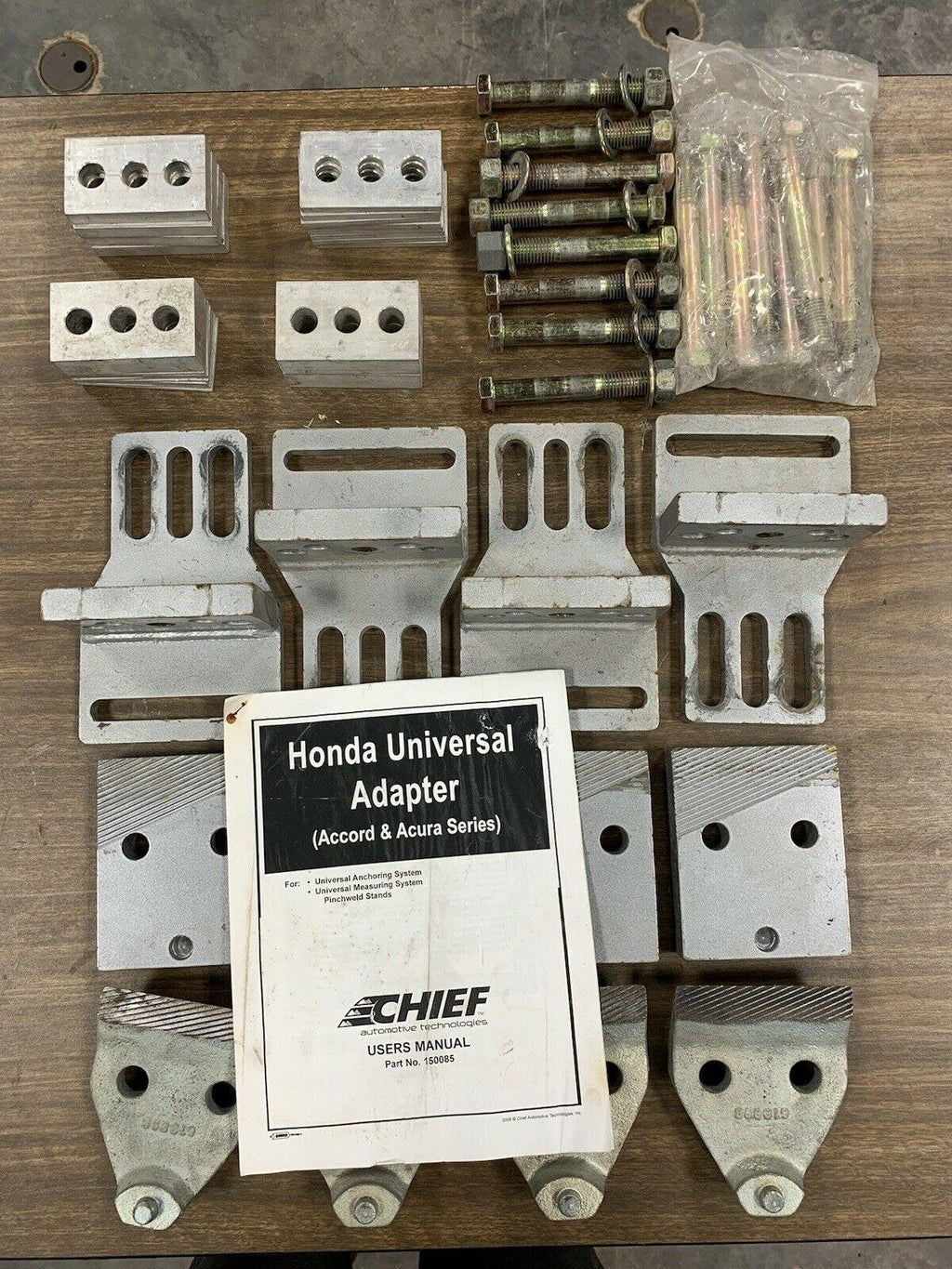 Honda Anchoring Set For Chief Frame Rack Holding Adapters For Honda
